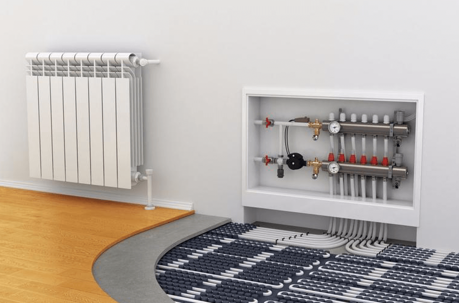Wat is de maximale temperatuur voor vloerverwarming?