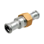 BONFIX M-press RVS-water 3-del. kopp. vlak 15 x 3/4" x 15 mm