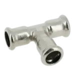 BONFIX M-press RVS-water T-stuk 28 x 28 x 28 mm