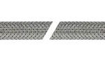 BONFIX RVS flex. aansluitleiding 35cm 1/2" bi. x 3/8" bi.