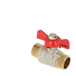 BONFIX Kogelkraan 1/2" bu.dr. x 1/2" bu.dr. +vlindergreep