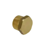 BONFIX Draad messing plug met zeskant 3/4" bu.dr. conisch