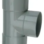 PVC Lijm T-Stuk 90° grijs 75 3M
