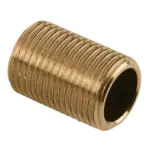 BONFIX Gladde nippel 3/8" Lengte 22mm