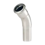 BONFIX M-press RVS-water insteekbocht 45° 22 x Ø22 mm