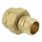 BONFIX Draad messing 3-del. kopp. 2" bi. x kopp. 2" bu.