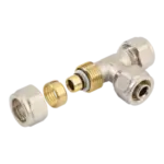 BONFIX Alu-knel T-stuk 25 x 25 x 25 mm