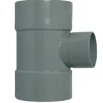 PVC Lijm T-Stuk 90° grijs 125x75 3M