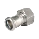 BONFIX M-press RVS-water 2-del 1 1/4" bi. x 28 mm RVS wartel