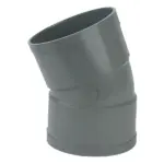 PVC Lijm Bocht 22° grijs 110 M/M