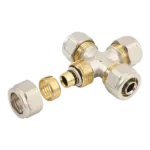 BONFIX Alu-knel Kruisstuk 16 x 16 x 16 x 16 mm