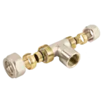 BONFIX Alu-knel Verloop T-stuk 20 x 3/4" binnendraad x 16 mm