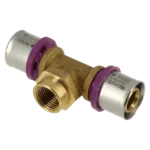 BONFIX Alu-pers 2000745 T-stuk 26 x 3/4" binnendraad x 26 mm