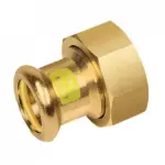 BONFIX M-press roodkoper gas 2-delige koppeling 1 1/4"x 28 mm vlakd.