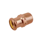 BONFIX M-press roodkoper gas puntstuk buitendraad 1/2'' x 15 mm
