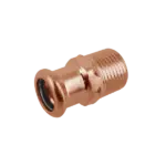 BONFIX M-press roodkoper water puntstuk buitendraad 3/8'' x 15 mm