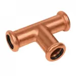 BONFIX M-press roodkoper water verlengd T-stuk 15 x 15 x 15 mm