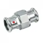 BONFIX M-press staalverzinkt 3-delige koppeling vlakdichtend 15 x 15 mm