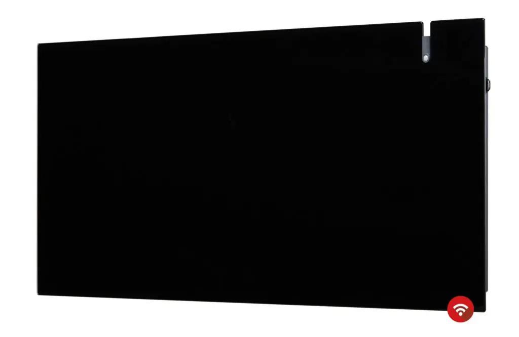 DRL E-Comfort Erea WiFi infrarood radiator Zwart Glas