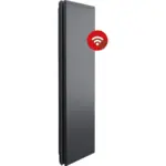 DRL E-Comfort Icon Wifi grijs RAL7024 1100x450 1000W