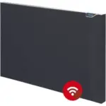 DRL E-Comfort Klima Wifi structuur grijs RAL7024 504x675 750W