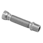 DRL Flexibele aansluitslang RVS 1" binnendraad x buitendraad Lengte 110-210mm