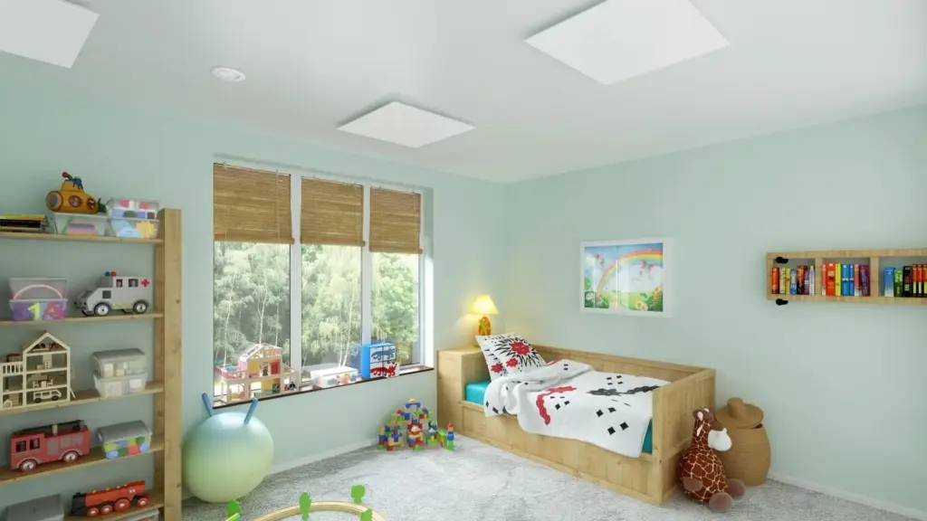 Ecosun GS 300 infrarood paneel glas wit 60x60cm 300W