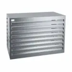 Omkasting Medium antraciet aluminium gepoedercoat 800 x 1100 x 550 mm