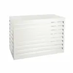 Omkasting Medium wit aluminium gepoedercoat 800 x 1100 x 550 mm