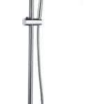 Saniful Doucheset opbouw thermostatisch in hoogte verstelbaar rond 20 cm chroom
