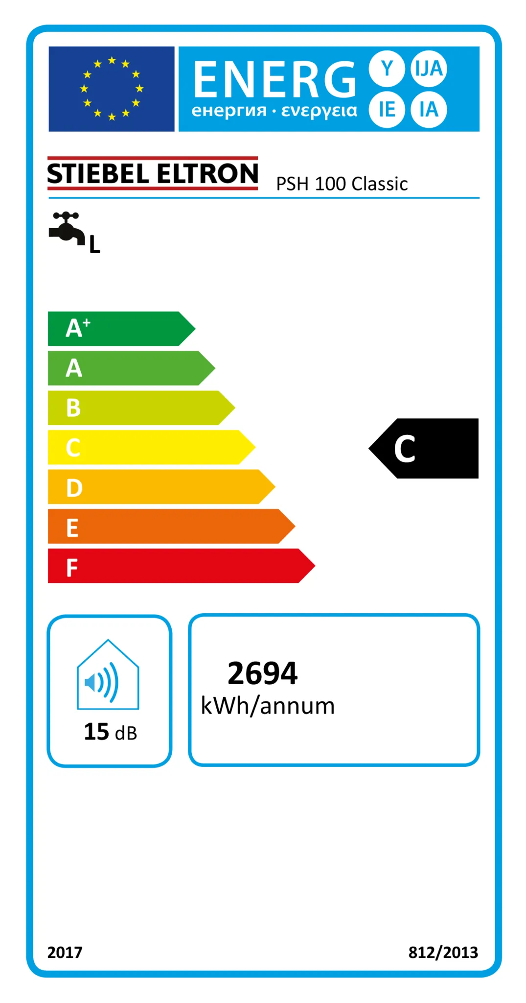 Stiebel Eltron Elektrische Boiler Classic 100 liter - Afbeelding 4