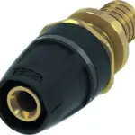 TECElogo-Push overgangsfitting naar TECEflex DR messing 25 mm