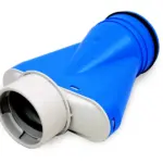 Vent-Axia Uniflexplus ventilatie ventielcollector Ø90 mm met tuit Ø125 mm