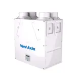 Vent-Axia WTW Lo-Carbon Sentinel Kinetic F 280 m³/h Links (aanzuig van buiten en uitblaas van buiten)
