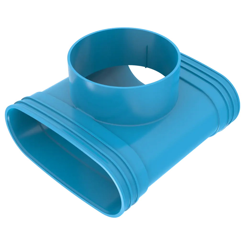 Wavin Ventiza T-stuk 3M