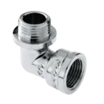 BONFIX Draad verchroomde kniekopp. 1/2" bi.dr. x 1/2" bu.dr.