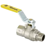 BONFIX Draad verchr. gaskraan RP 1" bi. x G 1" bu. Hendel