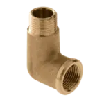 BONFIX Draad messing kniekoppeling 1" bi.dr. x 1" bu.dr.