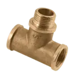BONFIX Draad messing T-stuk 1" bi. x 1" bu. x 1" bi.