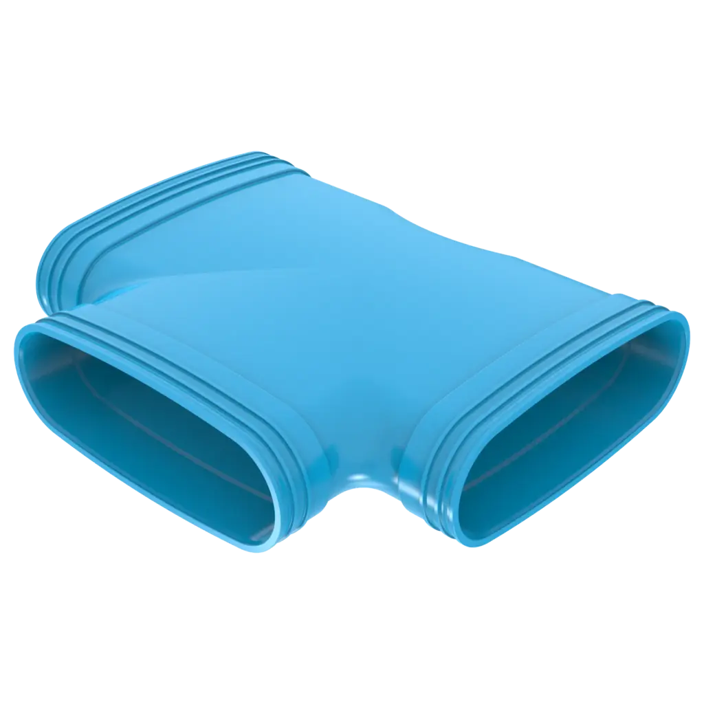 Wavin Ventiza T-stuk 90° 3M
