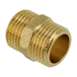 BONFIX Draad messing dubbele nippel 3" x 3" bu.dr.